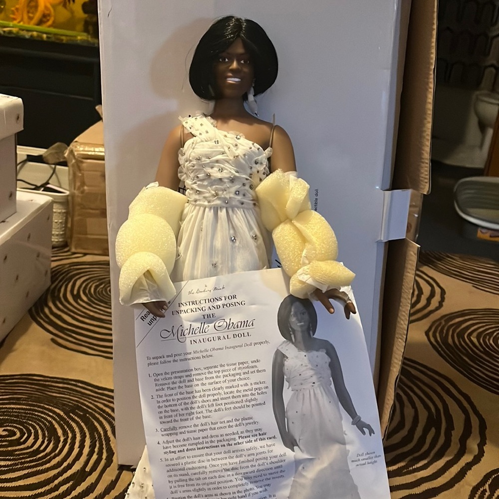 Michelle Obama Inaugural Doll